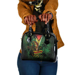 One Love Guyana Shoulder Handbag Rastafarian Lion Reggae Grunge Style