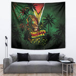 One Love Guyana Tapestry Rastafarian Lion Reggae Grunge Style