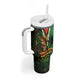 One Love Guyana Tumbler With Handle Rastafarian Lion Reggae Grunge Style