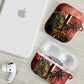 One Love Trinidad And Tobago AirPods Case Rastafarian Lion Reggae Grunge Style