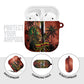 One Love Trinidad And Tobago AirPods Case Rastafarian Lion Reggae Grunge Style