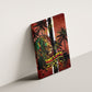 One Love Trinidad And Tobago Canvas Wall Art Rastafarian Lion Reggae Grunge Style