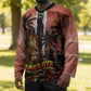One Love Trinidad And Tobago Hockey Jersey Rastafarian Lion Reggae Grunge Style