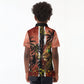 One Love Trinidad And Tobago Kid Polo Shirt Rastafarian Lion Reggae Grunge Style