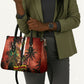 One Love Trinidad And Tobago Leather Bag Rastafarian Lion Reggae Grunge Style