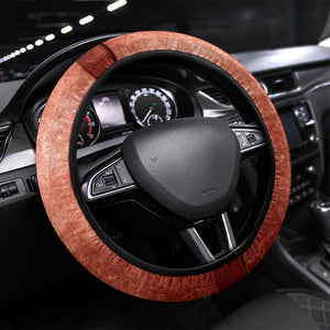 One Love Trinidad And Tobago Steering Wheel Cover Rastafarian Lion Reggae Grunge Style
