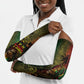 One Love Afro Haiti Arm Sleeves Rastafarian Lion Reggae Grunge Style