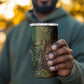 One Love Afro Haiti 4 in 1 Can Cooler Tumbler Rastafarian Lion Reggae Grunge Style
