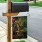 One Love Afro Haiti Garden Flag Rastafarian Lion Reggae Grunge Style