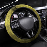 One Love Afro Haiti Steering Wheel Cover Rastafarian Lion Reggae Grunge Style