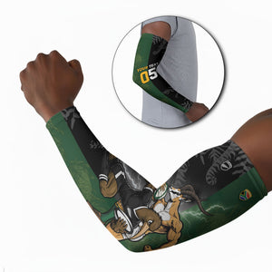 Custom South Africa And New Zealand Arm Sleeves Springboks And Kiwis Rugby Rivalry
