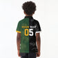 Custom South Africa And New Zealand Kid Polo Shirt Springboks And Kiwis Rugby Rivalry