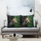 South Africa And New Zealand Pillow Cover Springboks And Kiwis Rugby Rivalry