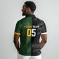 Custom South Africa And New Zealand Polo Shirt Springboks And Kiwis Rugby Rivalry