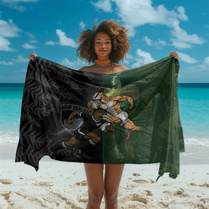 South Africa And New Zealand Sarong Springboks And Kiwis Rugby Rivalry