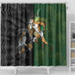 South Africa And New Zealand Shower Curtain Springboks And Kiwis Rugby Rivalry