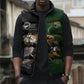 Custom South Africa And New Zealand Sleeveless Puffer Jacket Springboks And Kiwis Rugby Rivalry