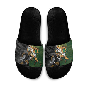 South Africa And New Zealand Slide Sandals Springboks And Kiwis Rugby Rivalry
