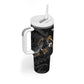 Custom South Africa And New Zealand Tumbler With Handle Springboks And Kiwis Rugby Rivalry