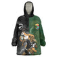 Custom South Africa And New Zealand Wearable Blanket Hoodie Springboks And Kiwis Rugby Rivalry