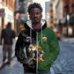 Custom South Africa And New Zealand Zip Hoodie Springboks And Kiwis Rugby Rivalry