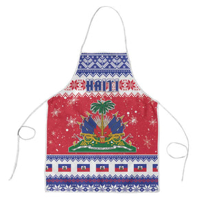 Afro Haiti Christmas Apron Coat Of Arms Jwaye Nwel