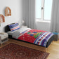 Afro Haiti Christmas Bedding Set Coat Of Arms Jwaye Nwel - African Pride