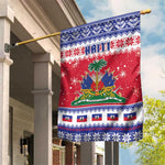 Afro Haiti Christmas Garden Flag Coat Of Arms Jwaye Nwel - African Pride