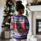 Afro Haiti Christmas Kid Ugly Christmas Sweater Coat Of Arms Jwaye Nwel - African Pride