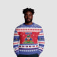 Afro Haiti Christmas Ugly Christmas Sweater Coat Of Arms Jwaye Nwel - African Pride