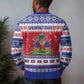 Afro Haiti Christmas Ugly Christmas Sweater Coat Of Arms Jwaye Nwel - African Pride