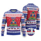 Afro Haiti Christmas Ugly Christmas Sweater Coat Of Arms Jwaye Nwel - African Pride