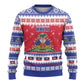 Afro Haiti Christmas Ugly Christmas Sweater Coat Of Arms Jwaye Nwel - African Pride