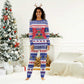 Afro Haiti Christmas Pajama Set Coat Of Arms Jwaye Nwel - African Pride