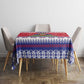 Afro Haiti Christmas Tablecloth Coat Of Arms Jwaye Nwel - African Pride