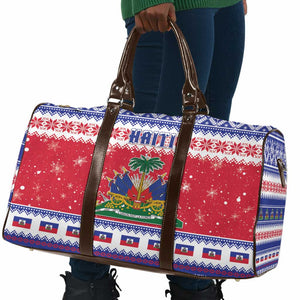 Afro Haiti Christmas Travel Bag Coat Of Arms Jwaye Nwel