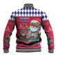 Afro Haiti Christmas Baseball Jacket Haitian Santa Jwaye Nwel - African Pride