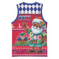 Afro Haiti Christmas Basketball Jersey Haitian Santa Jwaye Nwel - African Pride
