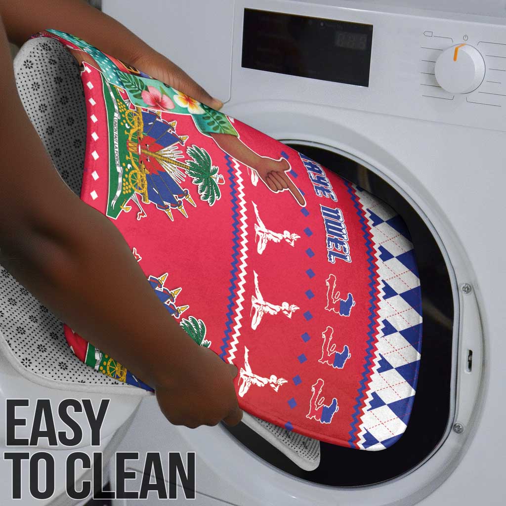 Afro Haiti Christmas Bathroom Set Haitian Santa Jwaye Nwel