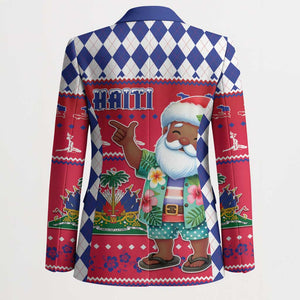 Afro Haiti Christmas Blazer Haitian Santa Jwaye Nwel