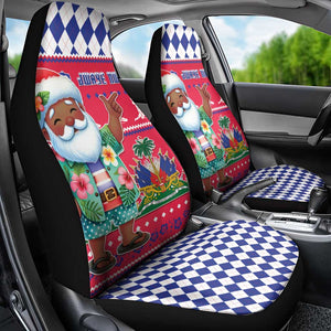 Afro Haiti Christmas Car Seat Cover Haitian Santa Jwaye Nwel - African Pride