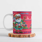Afro Haiti Christmas Ceramic Mug Haitian Santa Jwaye Nwel