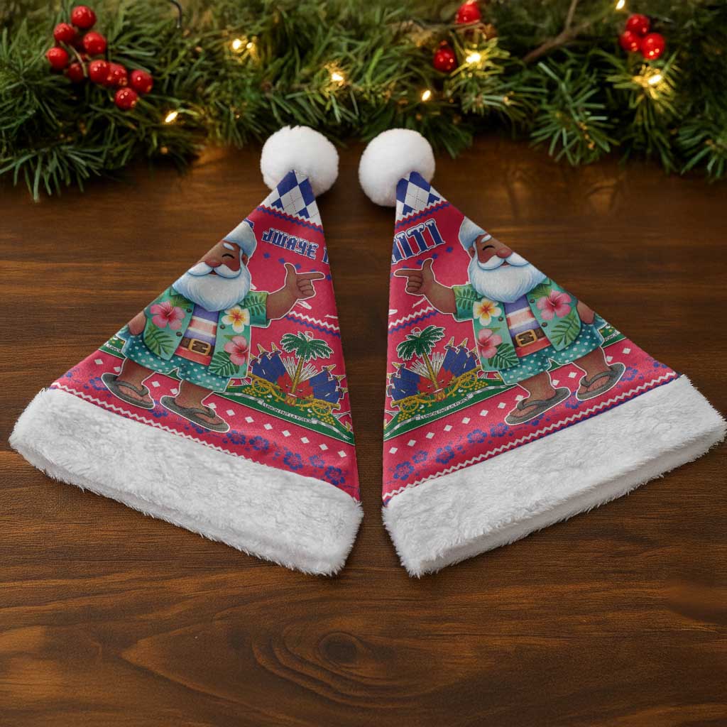 Afro Haiti Christmas Santa Hat Haitian Santa Jwaye Nwel - African Pride