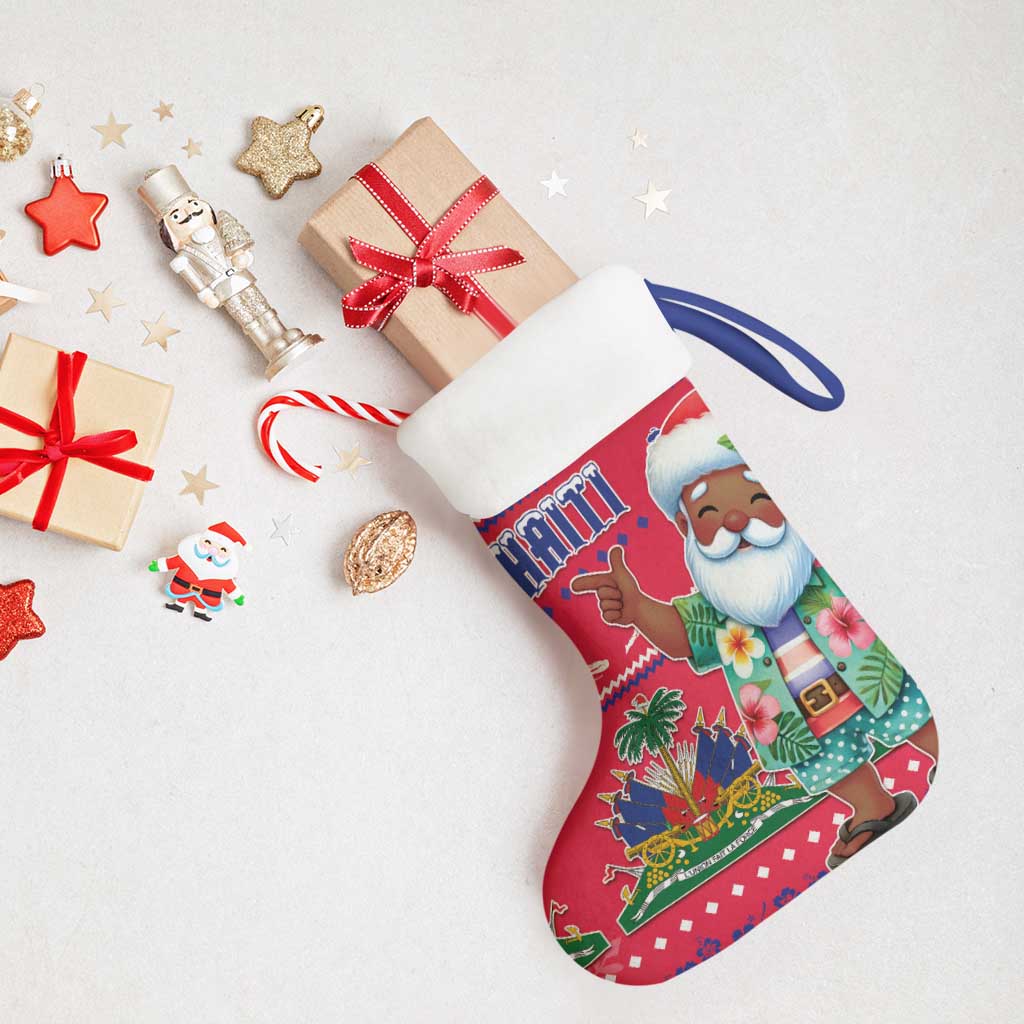 Afro Haiti Christmas Stocking Haitian Santa Jwaye Nwel - African Pride
