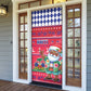 Afro Haiti Christmas Door Cover Haitian Santa Jwaye Nwel
