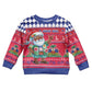 Afro Haiti Christmas Kid Ugly Christmas Sweater Haitian Santa Jwaye Nwel - African Pride