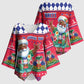 Afro Haiti Christmas Kimono Sleeve Blouse Haitian Santa Jwaye Nwel