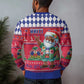 Afro Haiti Christmas Ugly Christmas Sweater Haitian Santa Jwaye Nwel - African Pride