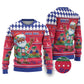 Afro Haiti Christmas Ugly Christmas Sweater Haitian Santa Jwaye Nwel - African Pride