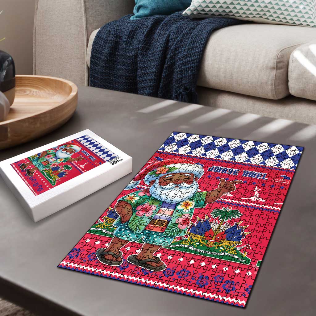 Afro Haiti Christmas Puzzle Haitian Santa Jwaye Nwel